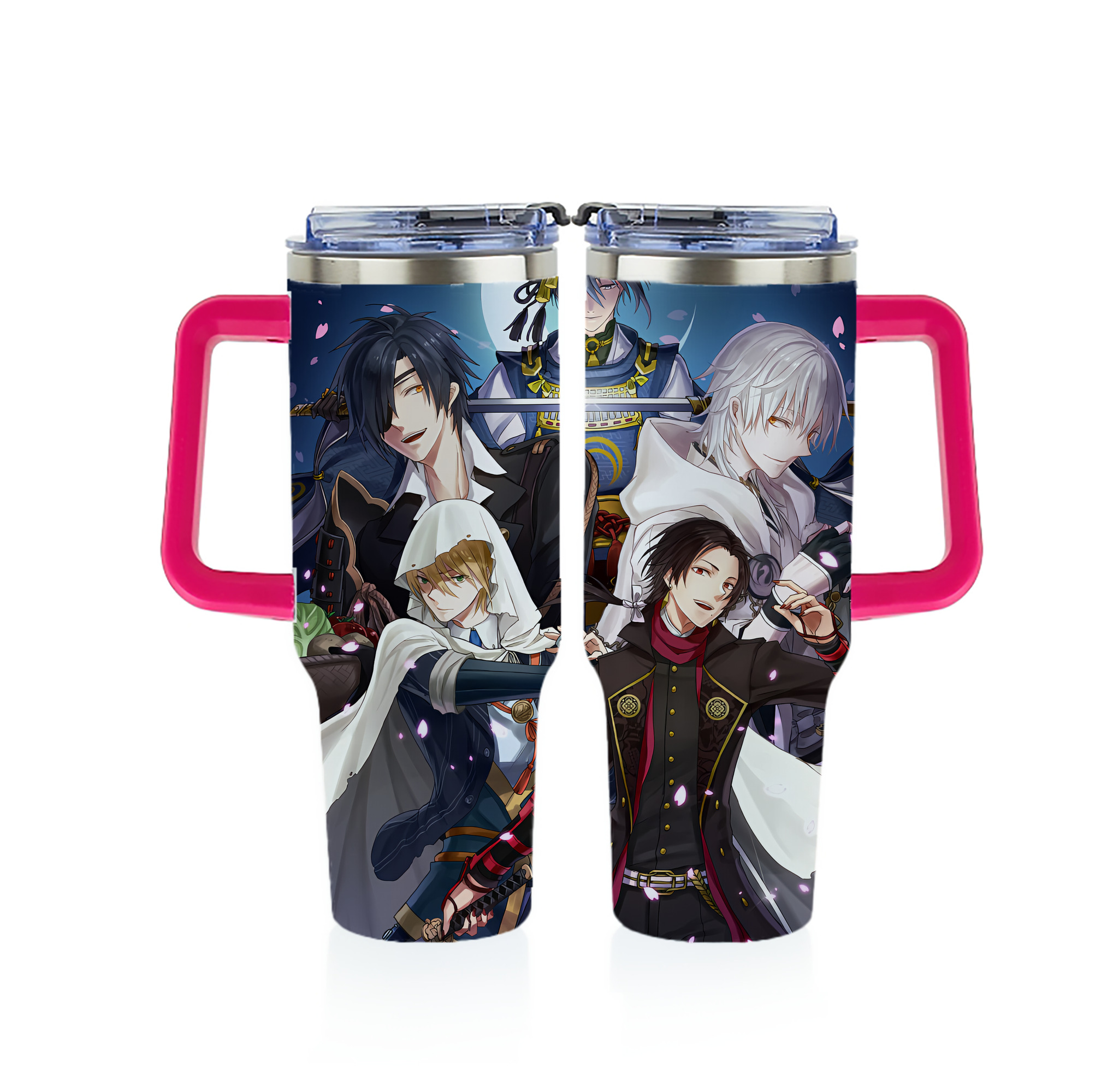 （画像用） 刀剣乱舞 Touken Ranbu 1200ｍLフルプリント車用タンブラー